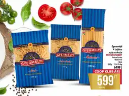 Coop GYERMELYI 4 tojásos tészta ajánlat