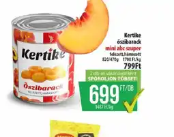 Coop Kertike őszibarack ajánlat