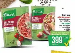 Coop KNORR ALAP SZSZ ajánlat