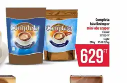 Coop Completa kávékrémpor ajánlat