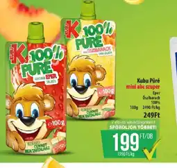 Coop Kubu Püré mini abc szuper ajánlat