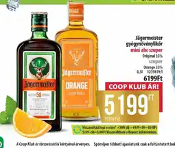 Coop JÄGERMEISTER gygynövény likőr ajánlat