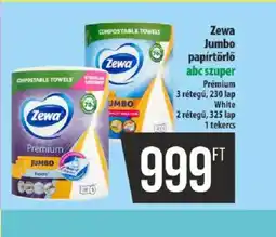 Coop Zewa Jumbo papírtörlő ajánlat