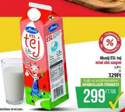 Coop Abaúj ESL tej ajánlat