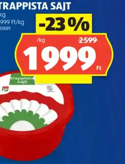 ALDI TRAPPISTA SAJT ajánlat