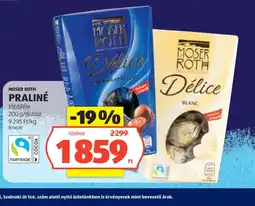 ALDI MOSER ROTH PRALINÉ ajánlat