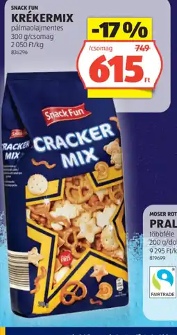 ALDI SNACK FUN KRÉKERMIX ajánlat