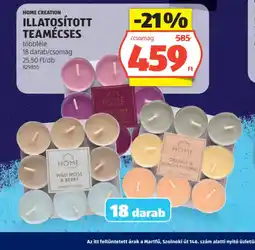 ALDI HOME CREATION ILLATOSÍTOTT TEAMÉCSES ajánlat