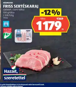 ALDI HÚSMESTER FRISS SERTÉSKARAJ ajánlat