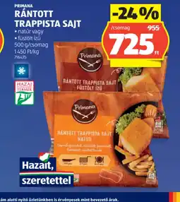 ALDI PRIMANA RÁNTOTT TRAPPISTA SAJT ajánlat