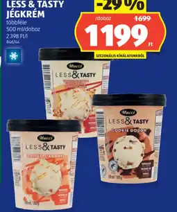 ALDI MUCCI LESS SALTED CARAMEL TASTY JÉGKRÉM ajánlat