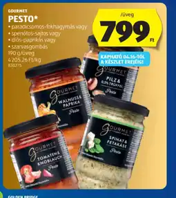 ALDI GOURMET PESTO ajánlat
