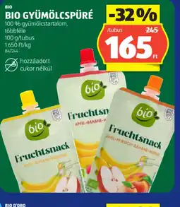ALDI BIO GYÜMÖLCSPÜRÉ ajánlat
