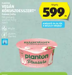 ALDI PLANTON VEGÁN KKUSZDESSZERT ajánlat