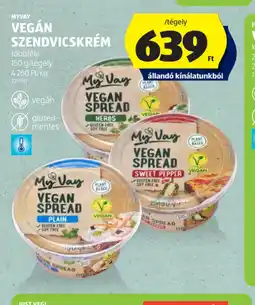 ALDI HYVAY VEGÁN SZENDVICSKRÉM ajánlat
