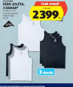 ALDI UP 2 FASHION FÉRFI ATLÉTA ajánlat
