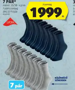 ALDI UP 2 FASHION ZOKNI ajánlat