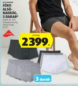 ALDI UP 2 FASHION FÉRFI ALS-NADRÁG ajánlat