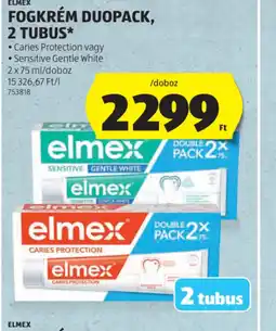 ALDI ELMEX FOGKRÉM DUOPACK ajánlat