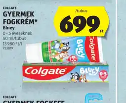 ALDI COLGATE GYERMEK FOGKRÉM ajánlat