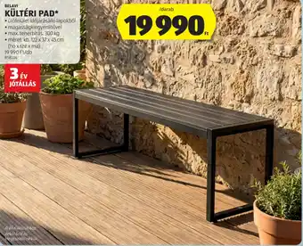 BELAVI KÜLTÉRI PAD