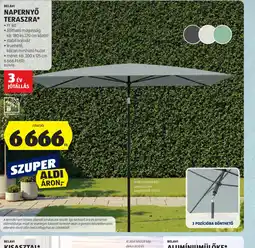 ALDI BELAVI NAPERNŐ TERASZRA ajánlat