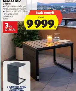 ALDI BELAVI KISASZTAL ajánlat