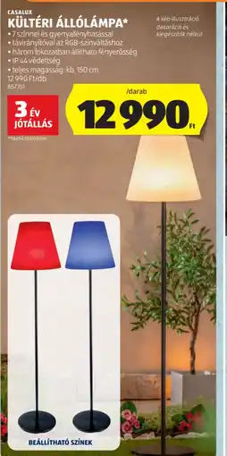 ALDI CASALUX KÜLTÉRI ÁLLLÁMPA ajánlat