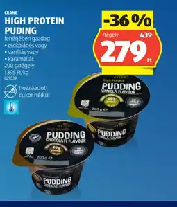 ALDI CRANE HIGH PROTEIN PUDING ajánlat