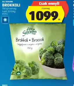 ALDI ALL SEASONS BROKKOLI ajánlat