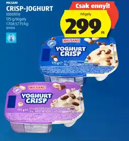 ALDI MILSANI CRISP-JOGHURT ajánlat
