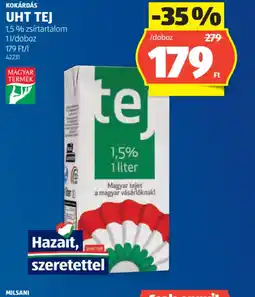 ALDI UHT TEJ ajánlat