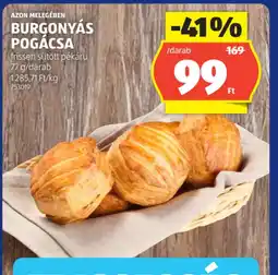 ALDI BURGONYÁS POGÁCSA ajánlat