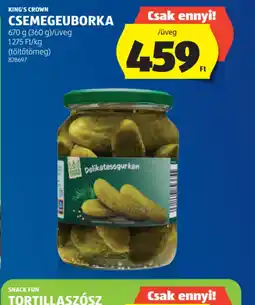ALDI KING'S CROWN CSEMEGEUBORKA ajánlat