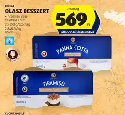 ALDI CUCINA OLASZ DESSZERT ajánlat