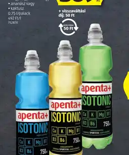ALDI APENTA+ ISOTONIC SPORTITAL ajánlat