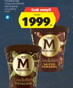 ALDI MAGNUM POHARAS JÉGKRÉM ajánlat