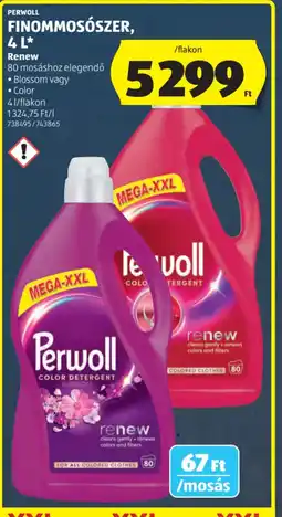 ALDI PERWOLL FINOMMOSSZER ajánlat