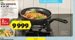 ALDI TEFAL WOK SERPENYŐ ajánlat
