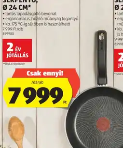 ALDI TEFAL SERPENYŐ ajánlat