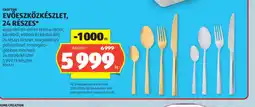 ALDI CROFTON EVŐESZKÖZKÉSZLET, 24 RÉSZES ajánlat