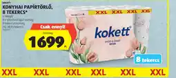 ALDI KOKETT KONYHAI PAPÍRTÖRLŐ ajánlat