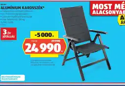 ALDI BELAVI ALUM ALDI ÁRONNIUM KAROSSZÉK ajánlat