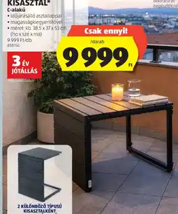 ALDI BELAVI KISASZTAL ajánlat