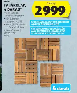 ALDI BELAVI FA JÁRLAP ajánlat