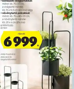 ALDI BELAVI VIRÁGÁLLVÁNY, 3 SZINTES ajánlat