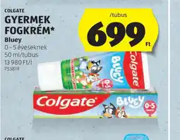 ALDI COLGATE GYERMEK FOGKRÉM ajánlat