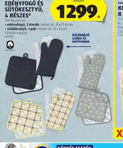 ALDI CROFTON EDÉNYFOG ÉS SÜTŐKESZTYŰ ajánlat