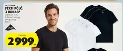 ALDI FÉRFI PÓLÓ, 3 DARAB ajánlat
