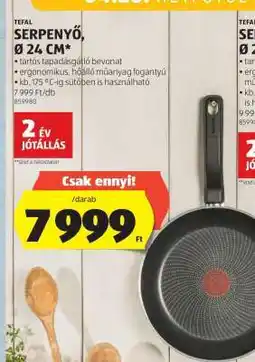 ALDI TEFAL SERPENYŐ, Ø 24 CM ajánlat